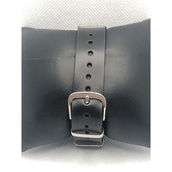 Fossil BQ3090 Unisex Black Leather Analog Dial Quartz Genuine Wrist Watch LP224 - Picture 4 of 9